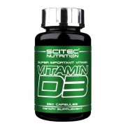 Vitamin D3 250 Capsules Scitec Nutrition